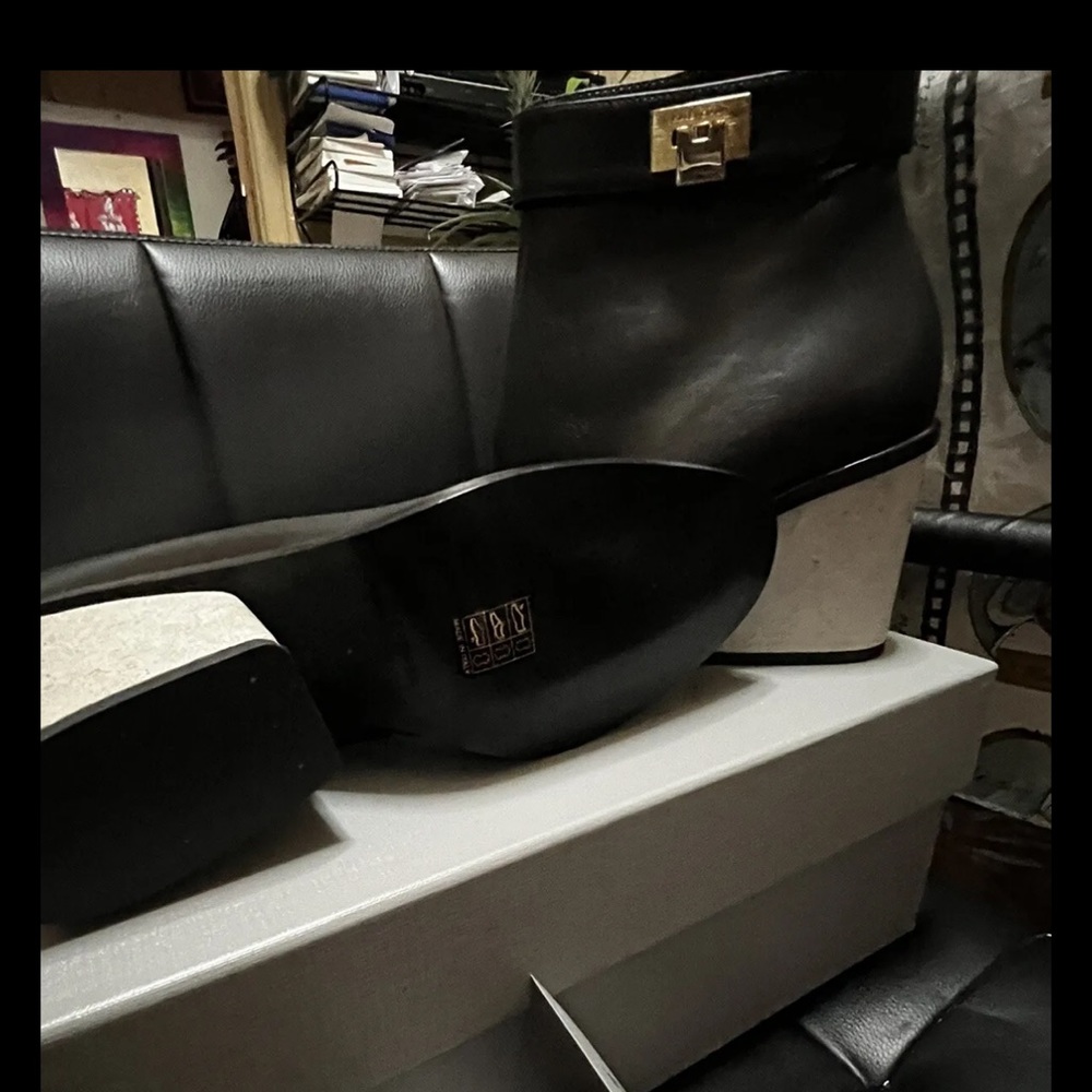 Brand New! Balenciaga Heeled Boots Women Size 38 - Picture 4 of 7